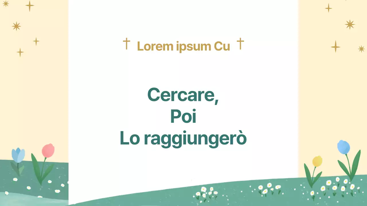 Una simpatica guida gialla e verde alle funzioni religiose