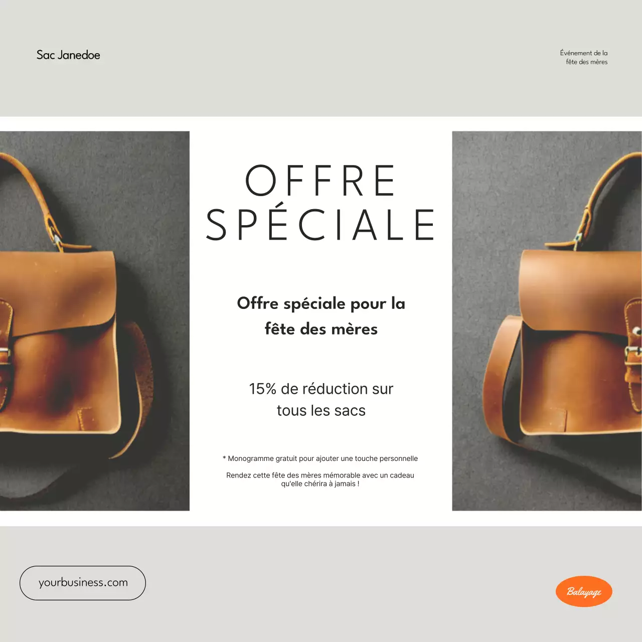 Grey Orange Minimal Modern Promotion Product Celebrate Mother's Day Instagram Carousel
