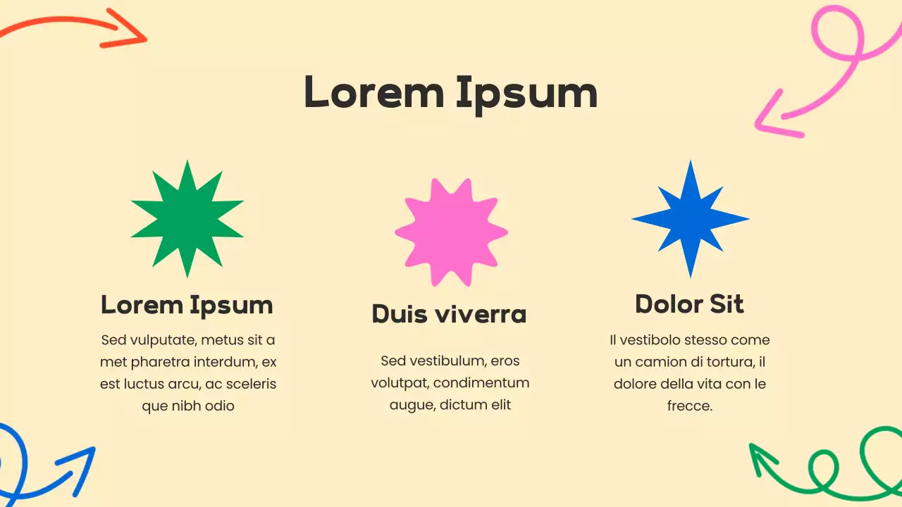 Rapporto sulle forme semplici di base in beige