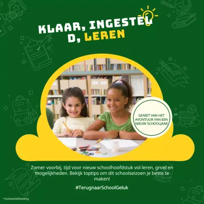 Groen en Geel Moderne School Seizoensgids