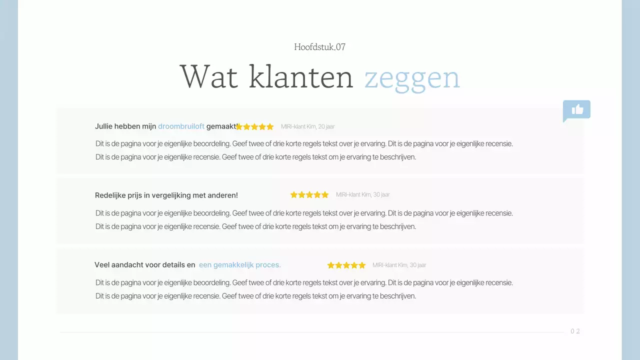 Een eenvoudige huwelijksmarketingprimer in lichtblauw