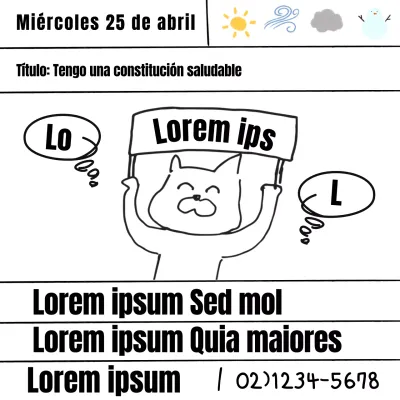 Un anuncio blanco y de aspecto enfermizo de una clínica de medicina china.