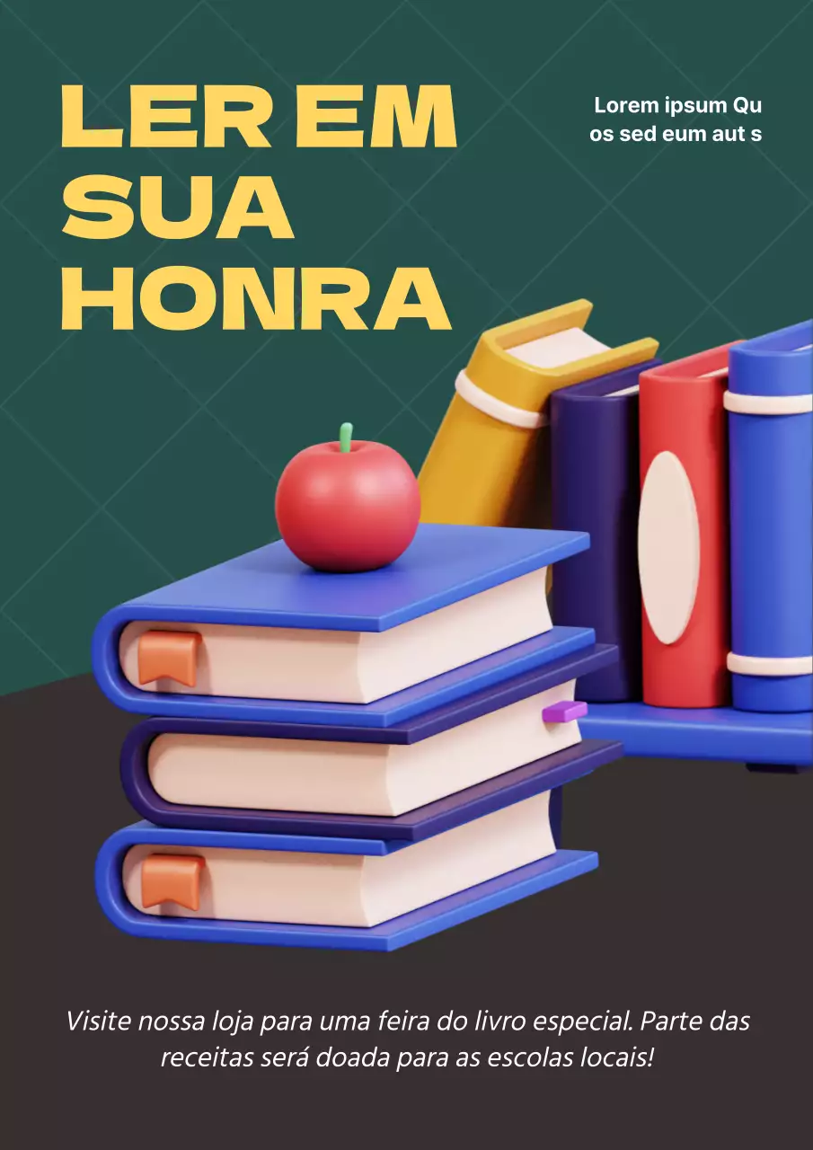 Promoção do livro de maio