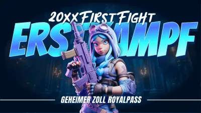 Förderung des Cyberpunk-Spielekanals von Blue und Bora