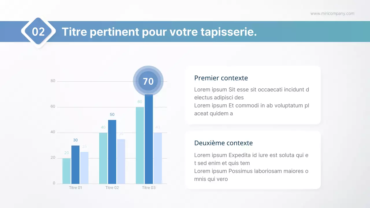 Un rapport simple sur le secteur public en bleu clair et menthe