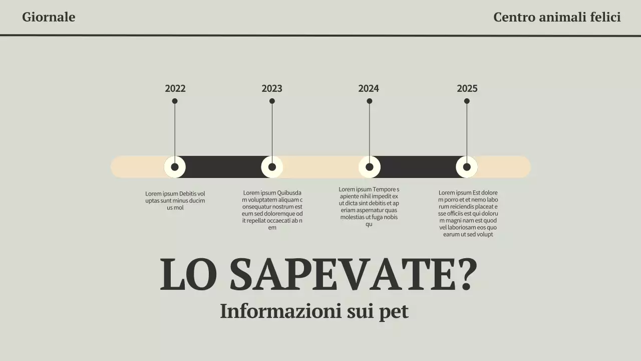 Grigio e nero Presentazione aziendale moderna e minimalista di un giornale