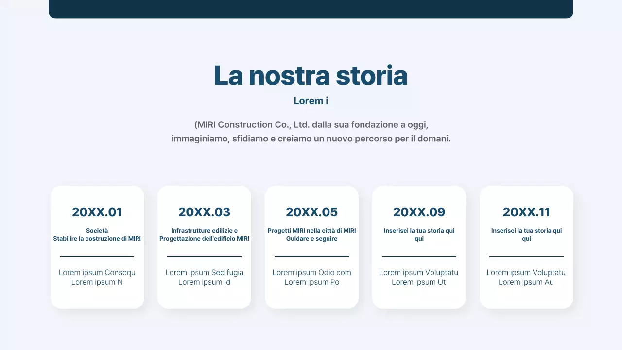 Un semplice rapporto di cronometraggio dell'impresa edile di colore blu navy