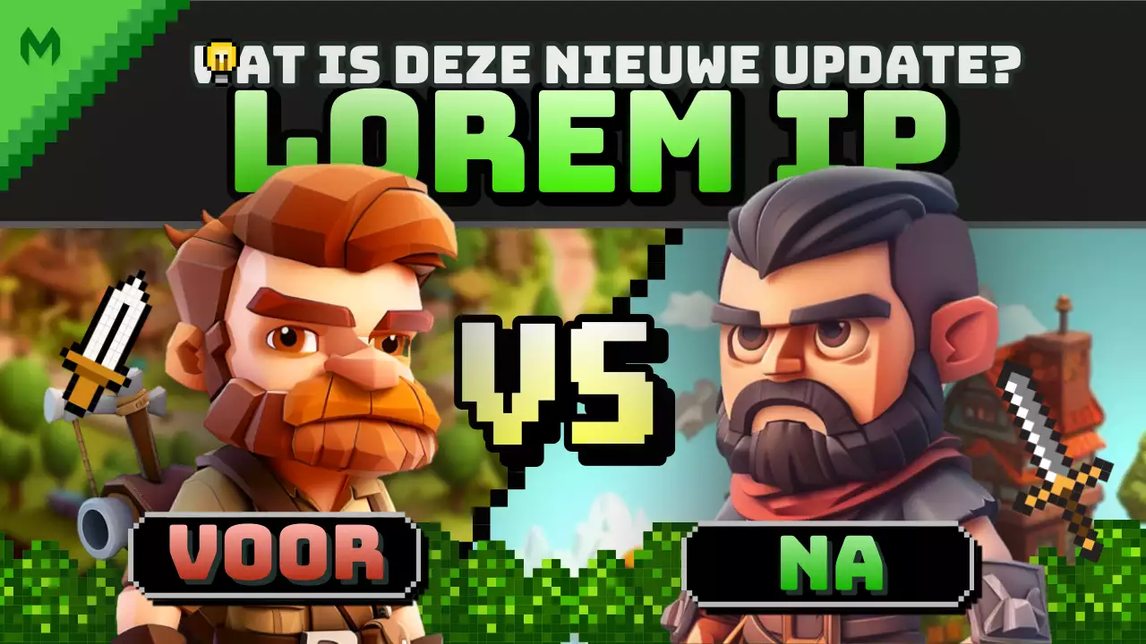 Groene en zwarte fantasie spel showdown thumbnail