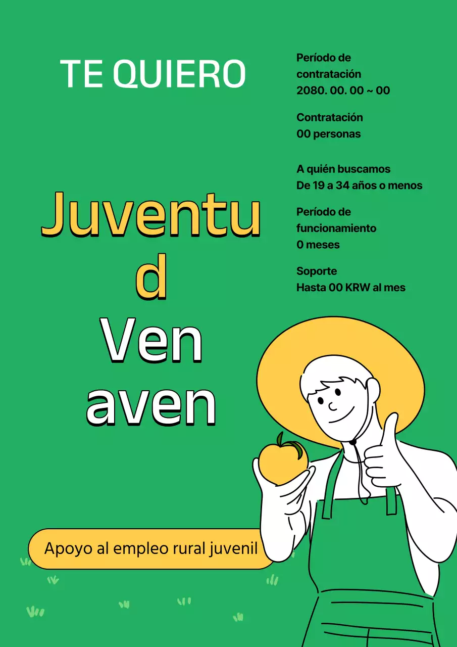 Una sencilla guía verde y amarilla para apoyar a los jóvenes