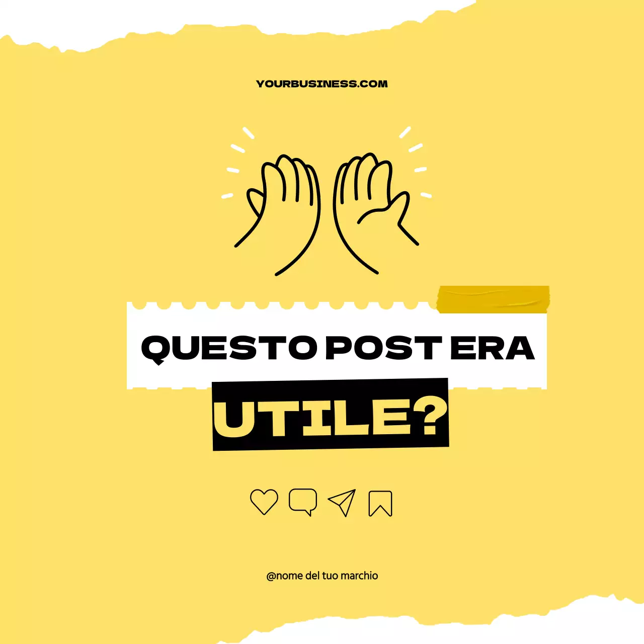 Giallo Nero Geometrico Pop Consigli per migliorare il vostro piano di risparmio Carosello Instagram