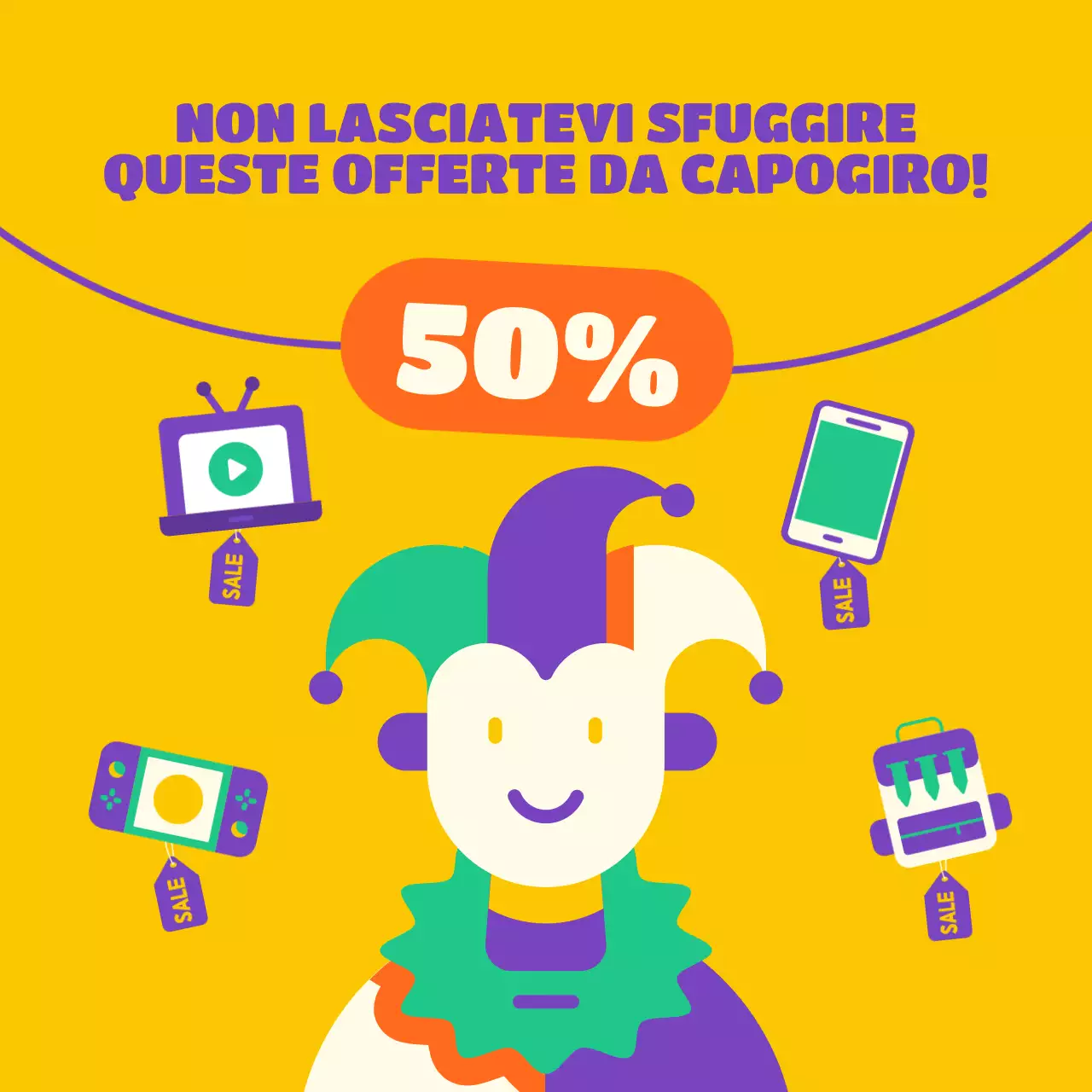 Allarme saldi per il pesce d'aprile