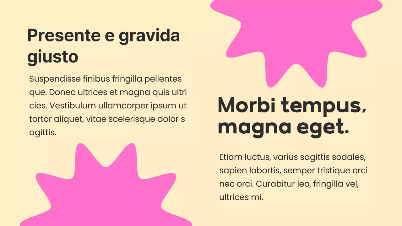 Rapporto sulle forme semplici di base in beige