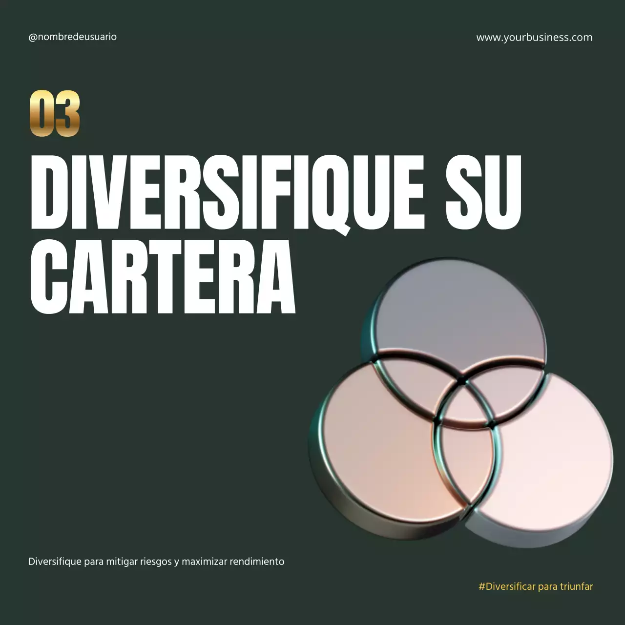 Negro Oro Elegante Metálico Negrita Inversión Estrategia Financiera Instagram Carrusel Post