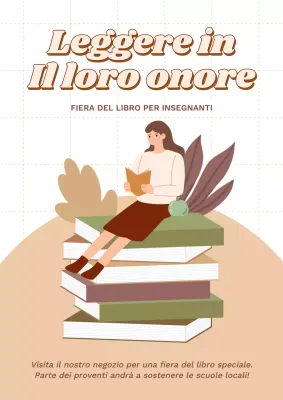 Promozione del libro di maggio illustrato Ivory and Brown