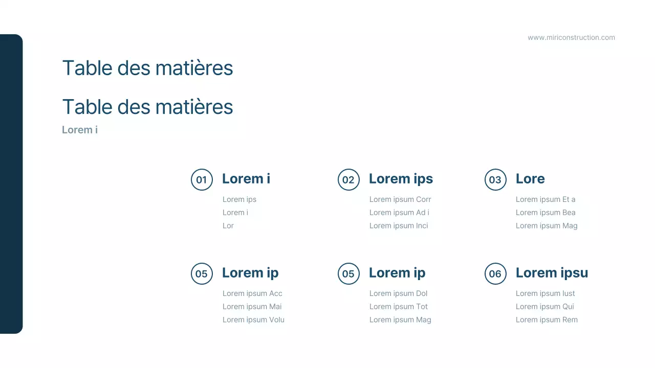 Un simple rapport de chronométreur d'entreprise de construction bleu marine