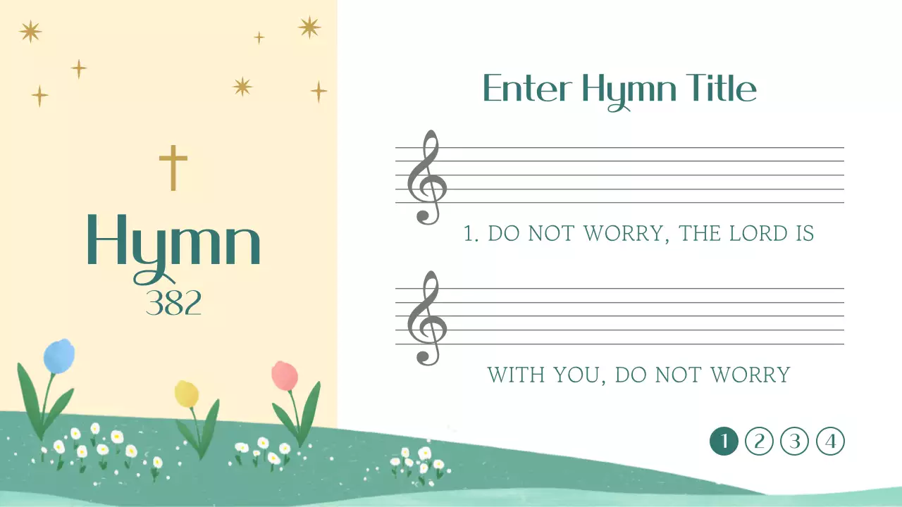 Beige Simple Service Announcement Presentation