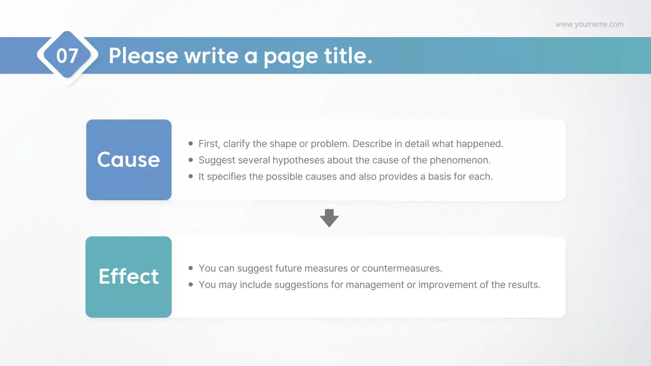 Blue Modern Analysis Presentation