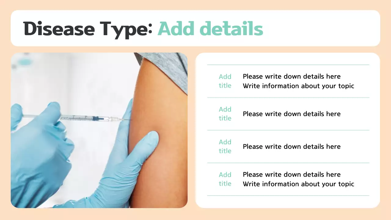 Beige Minimal Vaccination Guide Presentation