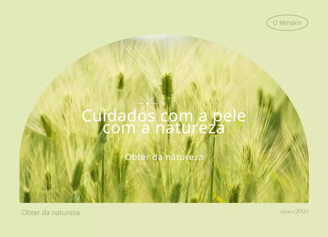 Mercadoria para eventos com a marca Round Frame Cosmetics em verde