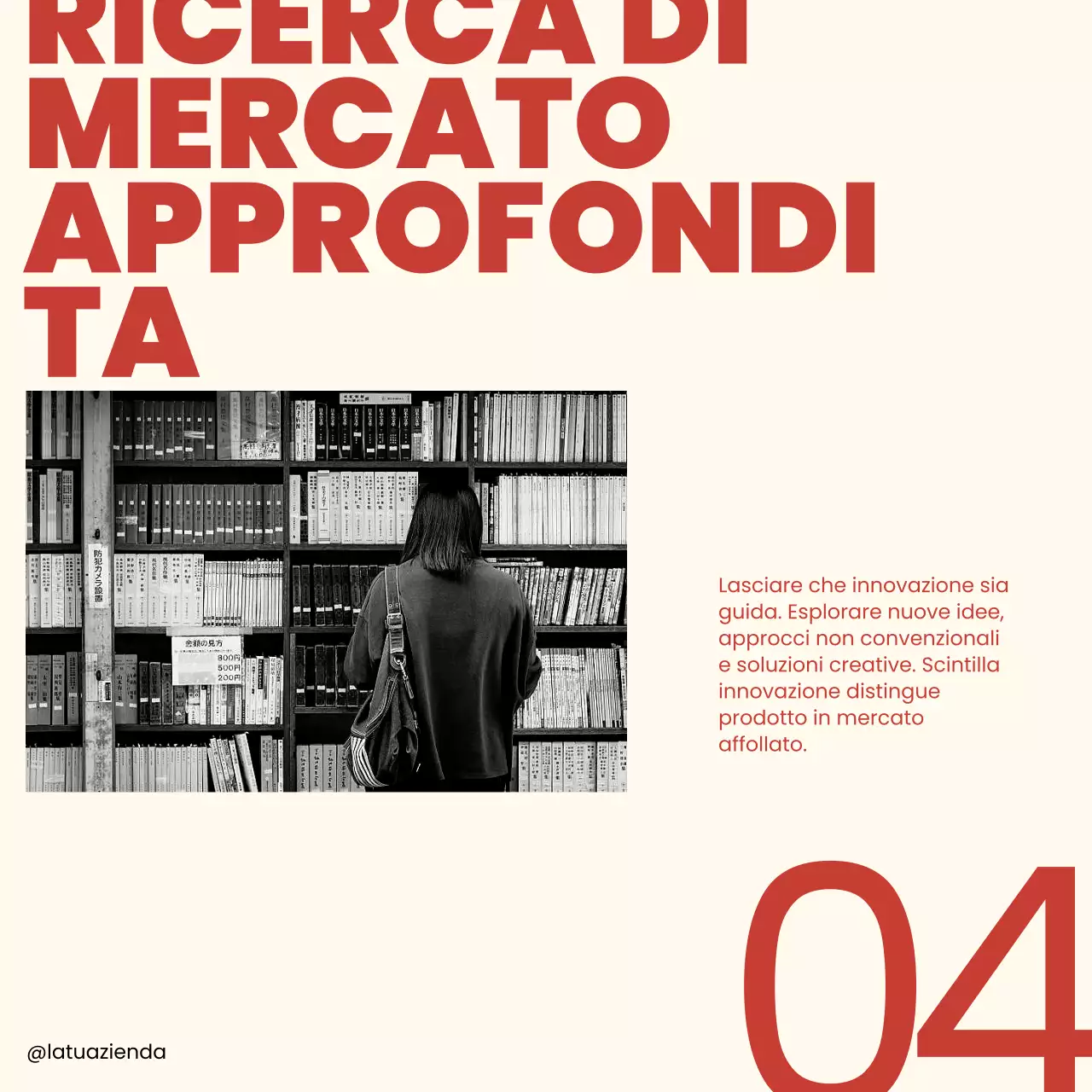 Rosso Beige Minimal Bold Guida allo sviluppo di un carosello di prodotti Instagram Suggerimenti Strategia