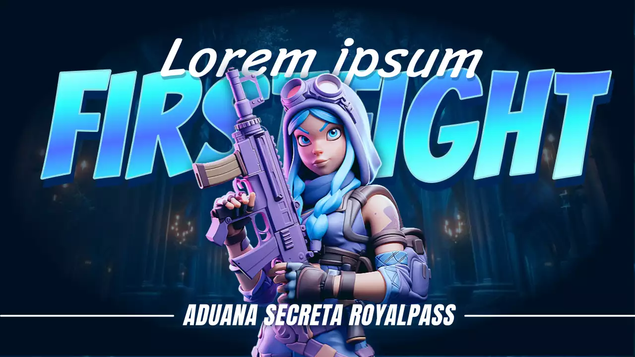 Promociona el canal de juegos ciberpunk de Blue y Bora