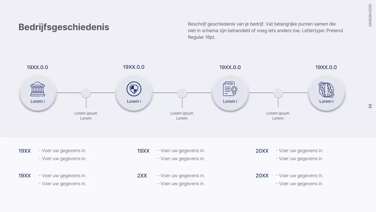 Bedrijfs sollicitatiebrief met een moderne fabriek in zwart-wit en marineblauw