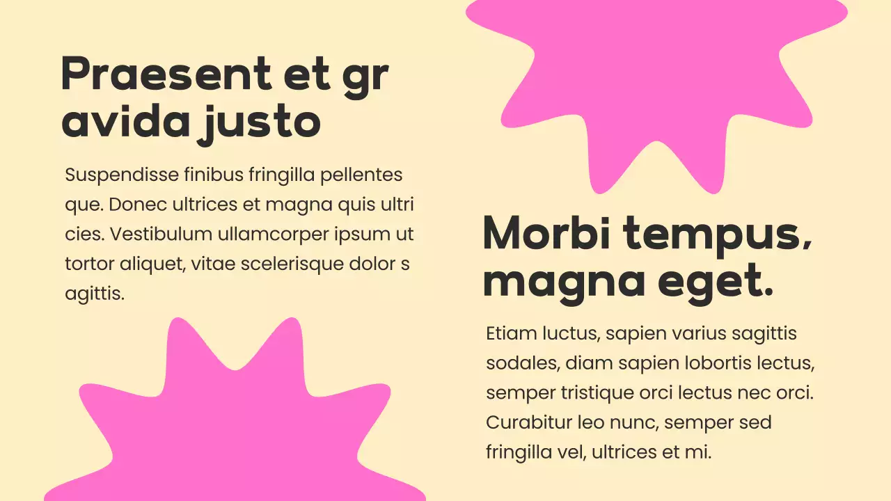 Beige Basic Simple Shapes Bericht