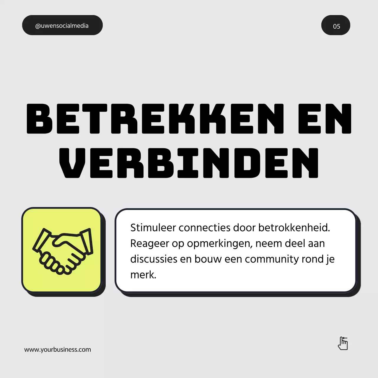 Grijs Paars Groen Vet Minimal Personal Branding Tips Instagram Carrousel Post