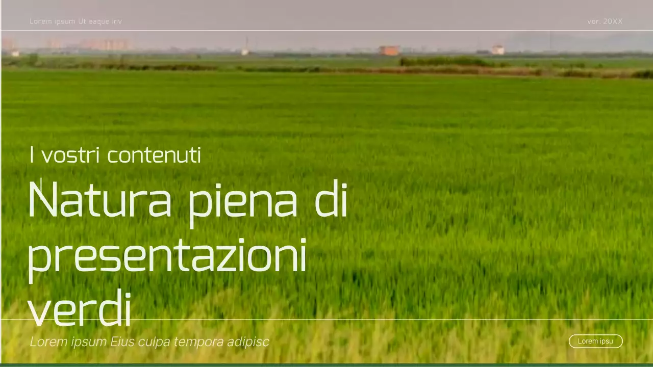 Una moderna relazione verde in verde e avorio