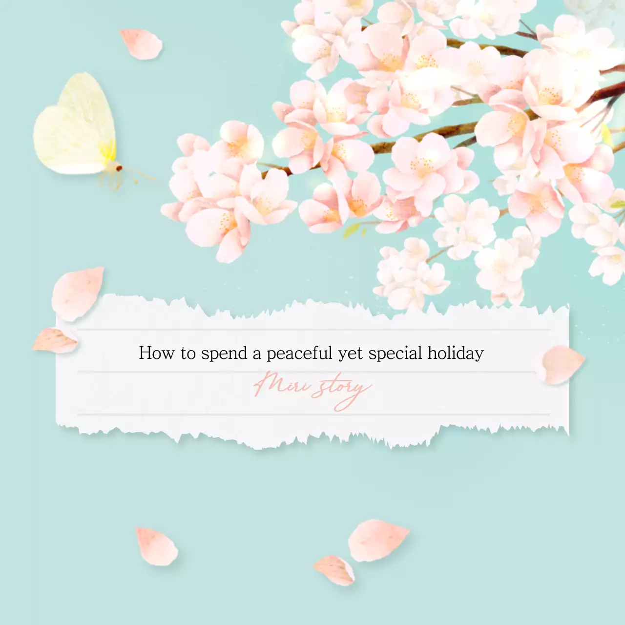 Bài đăng trên mạng xã hội hướng dẫn ngày lễ hoa bạc hà