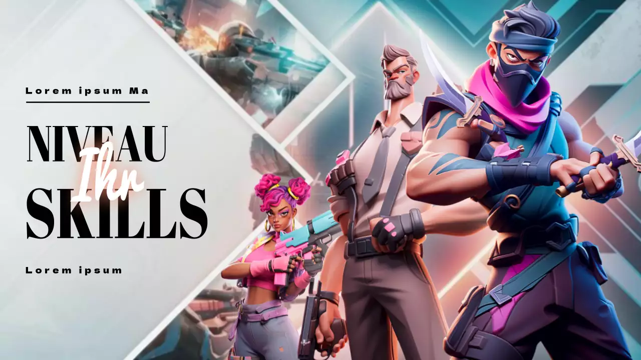 Blaues und graues SF Tutorial Gameplay Video Cover