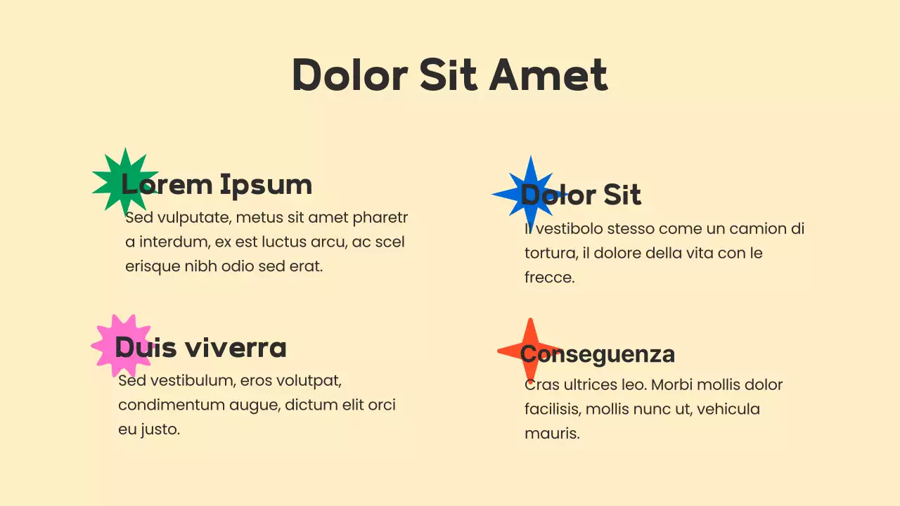 Rapporto sulle forme semplici di base in beige