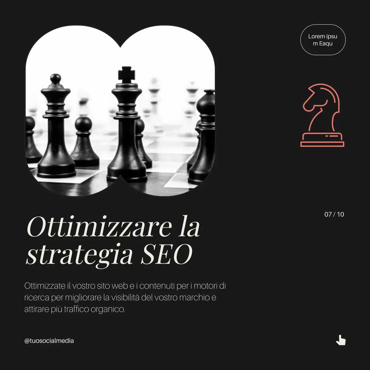 Nero Moderno Strategia elegante per la costruzione dell'identità del marchio Suggerimenti Carosello Instagram