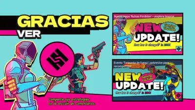 Retro gaming YouTube outro cover en rosa y amarillo