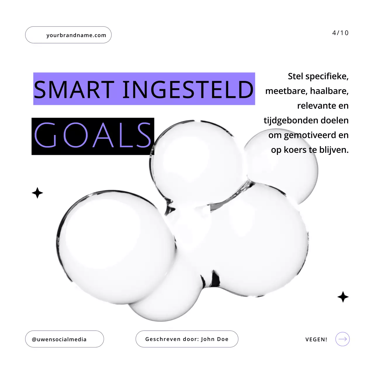 Paars en Wit Moderne Productiviteit Workflow Tips Gids