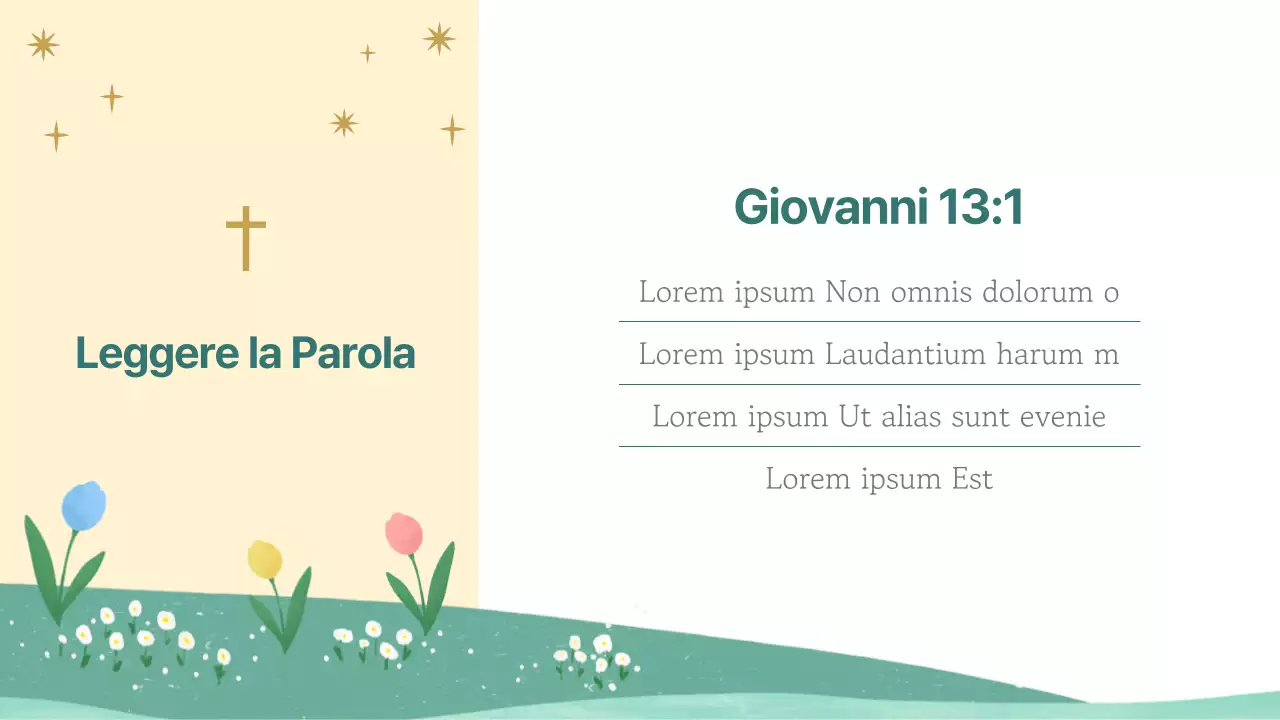 Una simpatica guida gialla e verde alle funzioni religiose