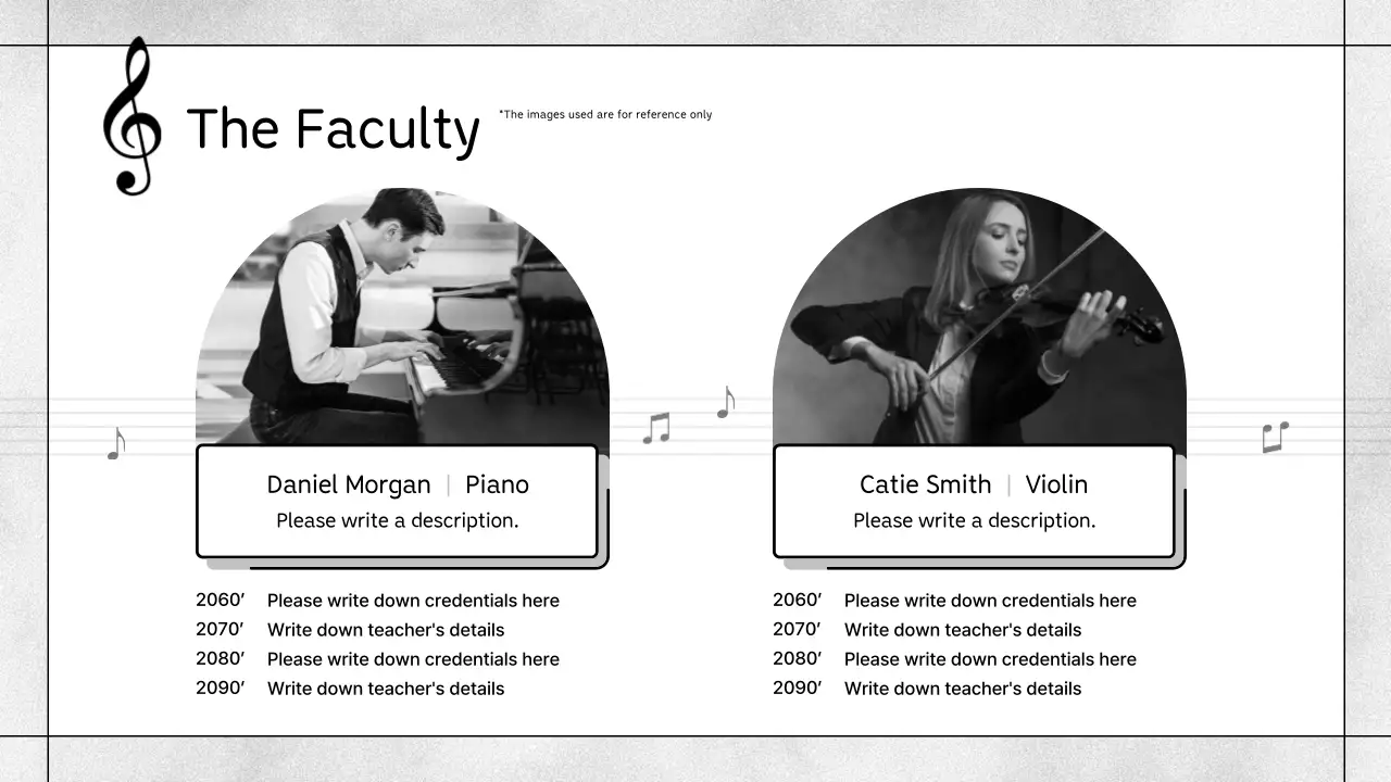 Black Minimal Music Promotion Presentation