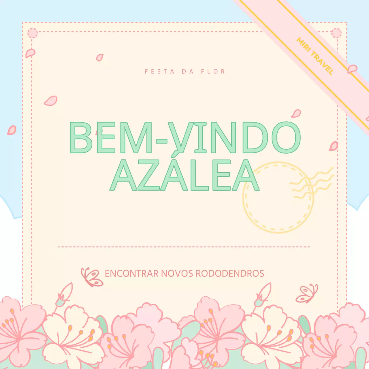 Sobre a Festa do Rododendro Rosa e Amarelo