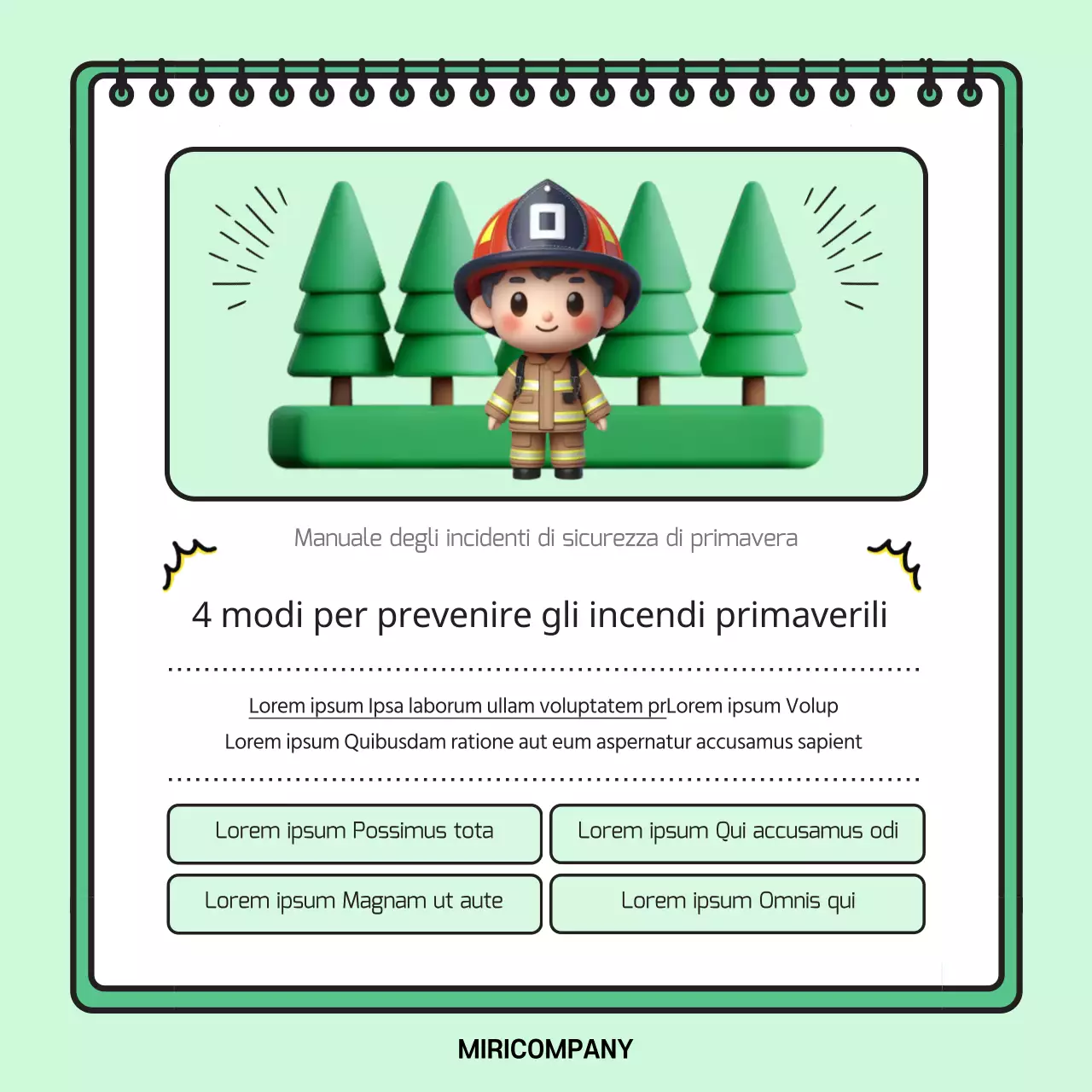 Consigli di sicurezza per la primavera in rosa e azzurro per non correre rischi in questa stagione