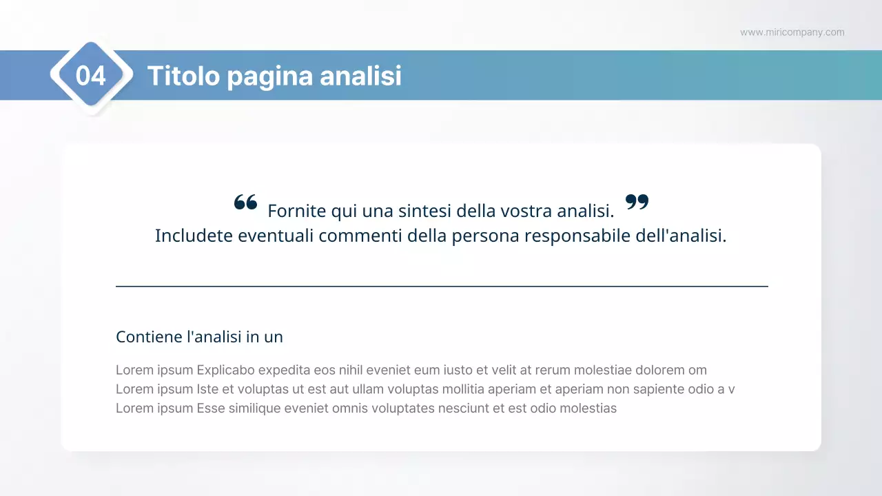 Un semplice rapporto per il settore pubblico in blu chiaro e menta