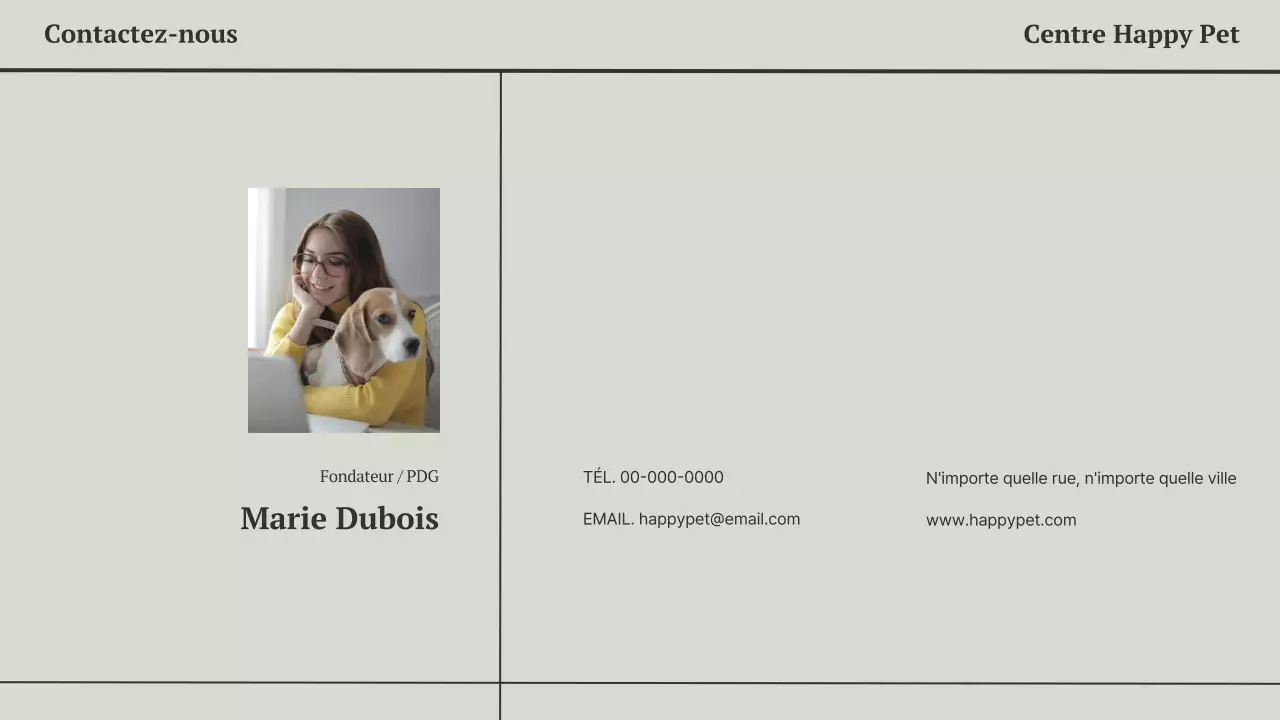 Présentation d'affaires des journaux gris et noirs, minimaliste et moderne