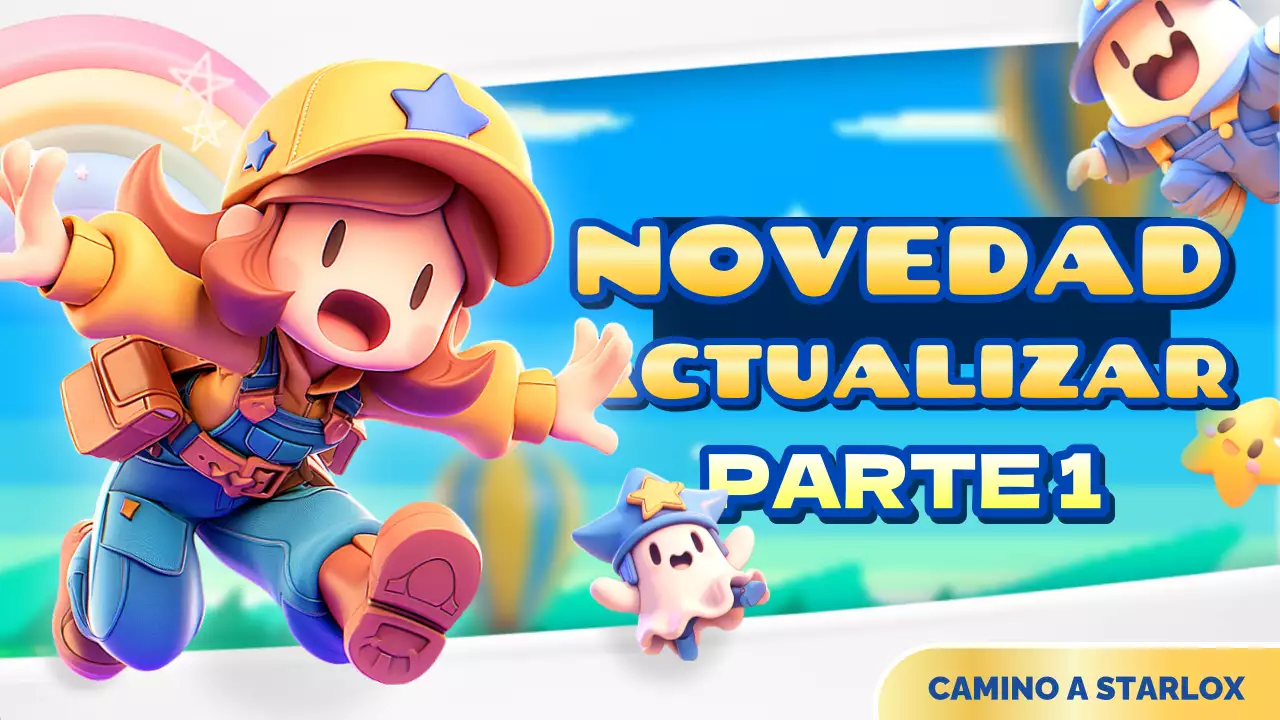 Promociona tu canal de juegos con una bonita combinación de colores amarillo y azul claro