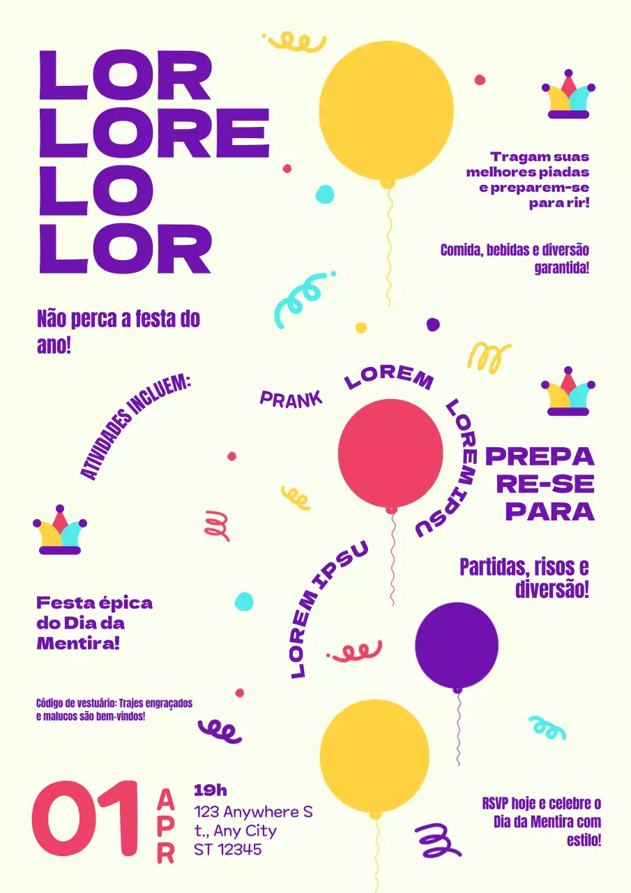 Festa do Dia da Mentira