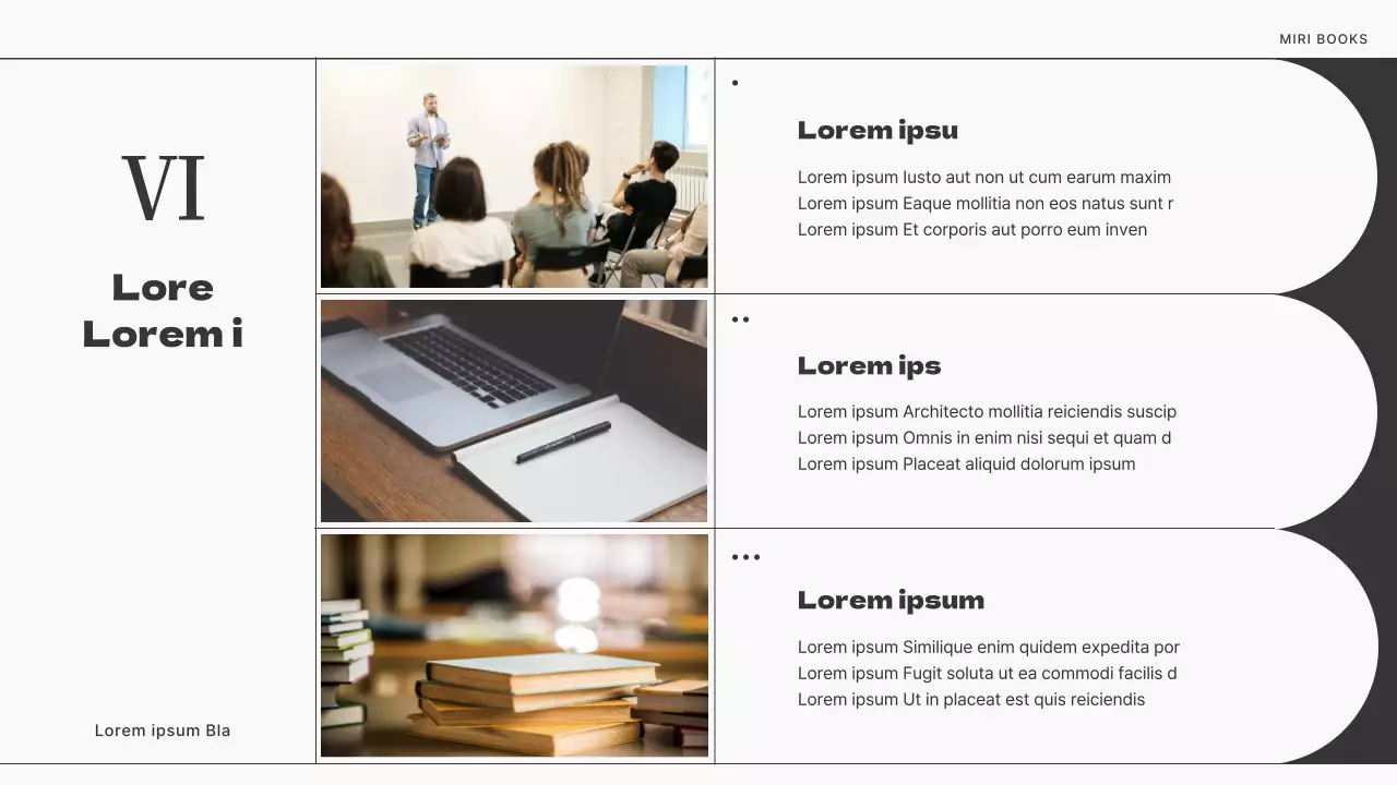 Une simple proposition de livre en noir et blanc