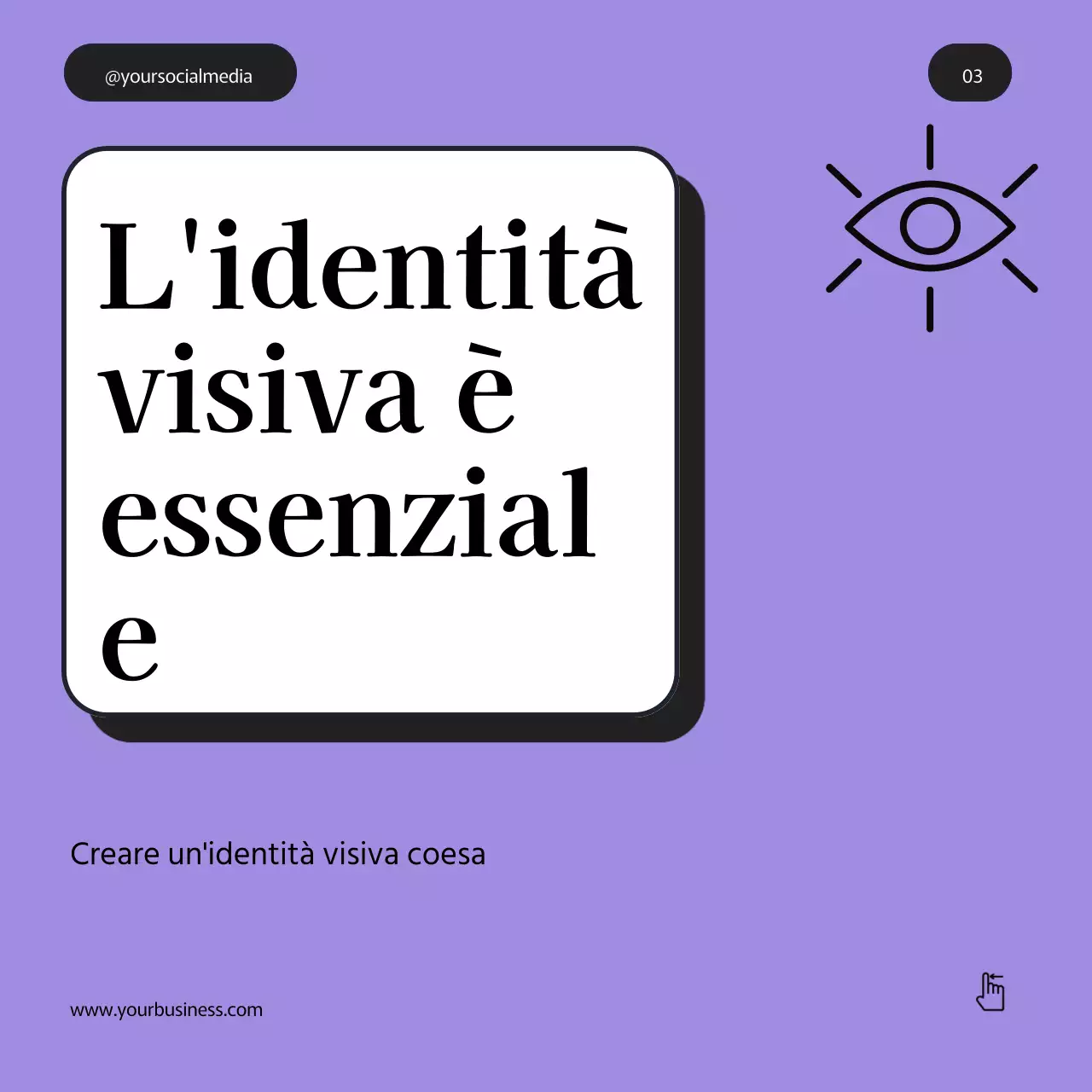 Grigio Viola Verde Grassetto Minimal Personal Branding Suggerimenti Instagram Carosello di post