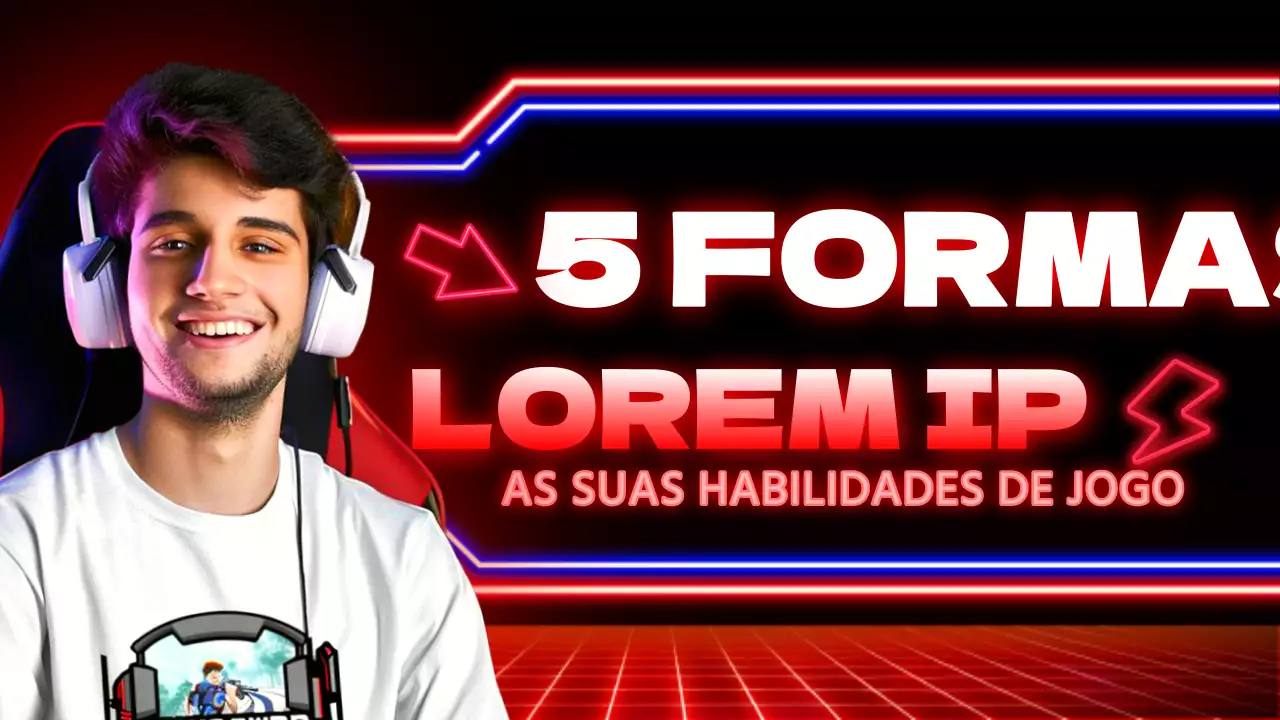 Capa preta e vermelha do YouTube para um jogo de cyberpunk