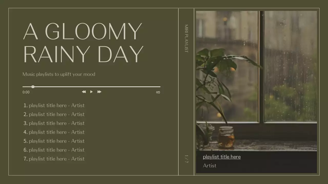 Olive Minimal Music Playlist YouTube Thumbnail