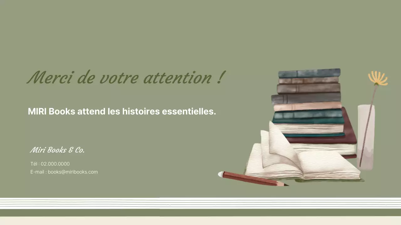 Une proposition de publication vintage en kaki et beige