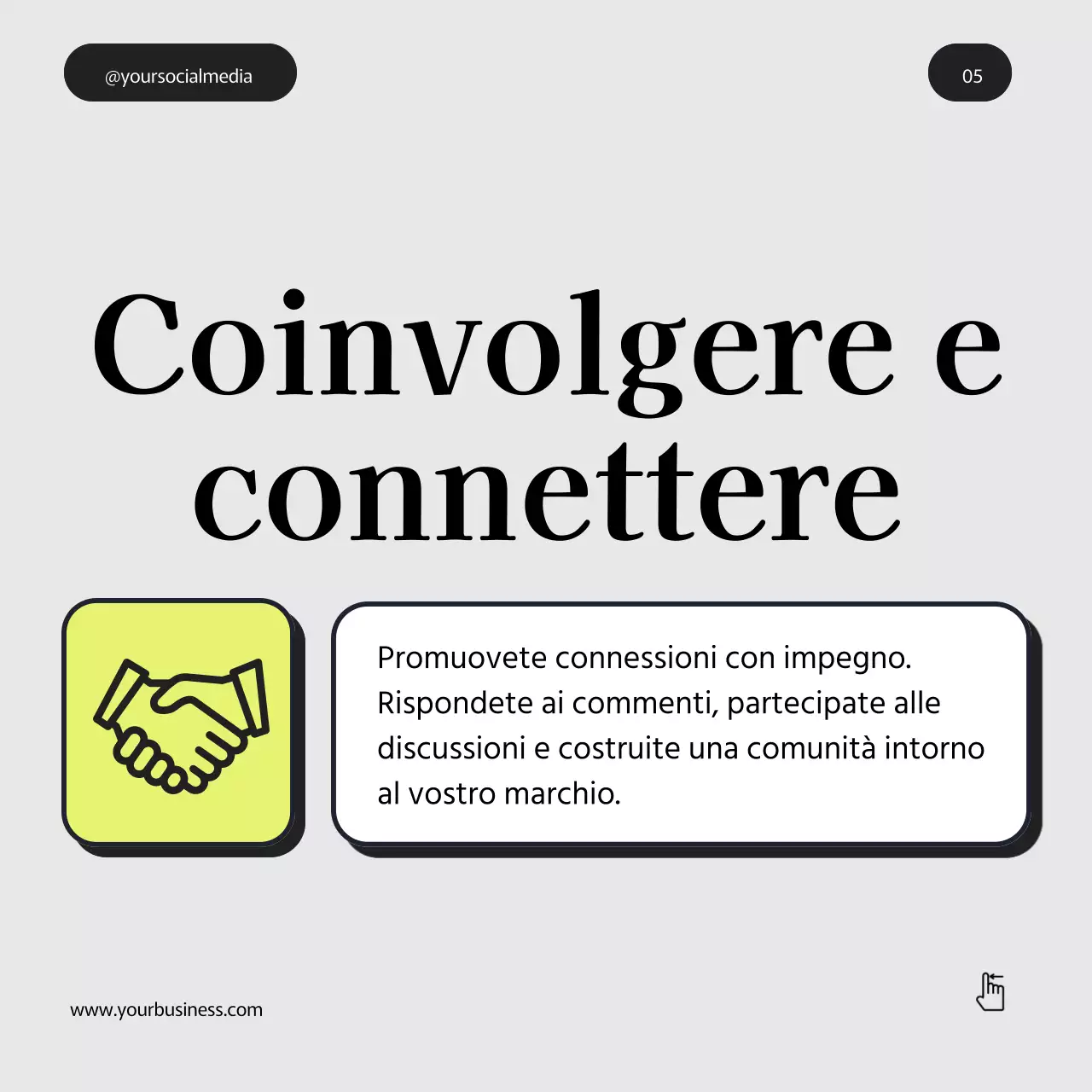 Grigio Viola Verde Grassetto Minimal Personal Branding Suggerimenti Instagram Carosello di post