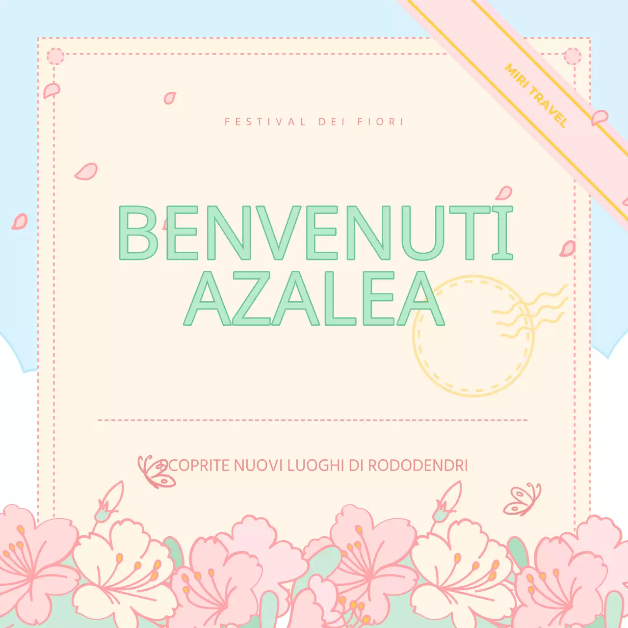 Informazioni sulla Festa del rododendro rosa e giallo